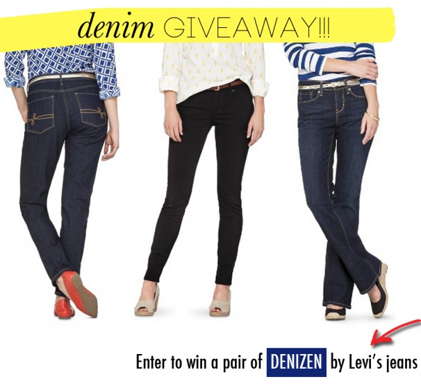 Denizen jeans giveaway!! (5 winners)